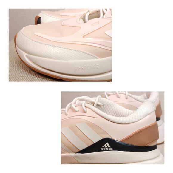 Adidas Brevard US 9 H06178 Comfy Women Running Shoes Wonder Quartz/White - Picture 4 of 12